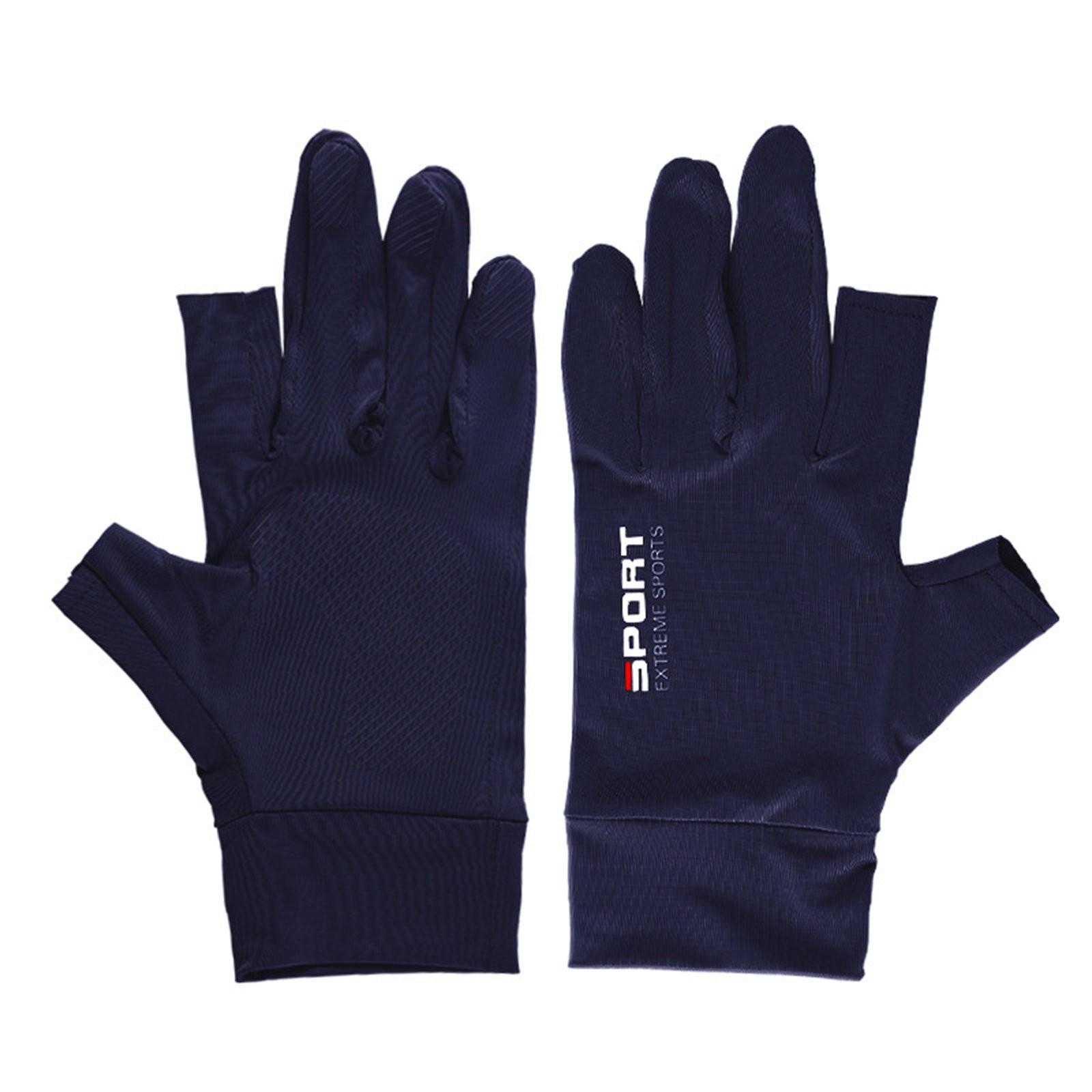 thumbnail image 2 of Guantes Sin Dedos, Guantes Antideslizantes Para Conducir, Guantes De Verano Para Exteriores Para Mujeres Y Niñas, 2 of 2